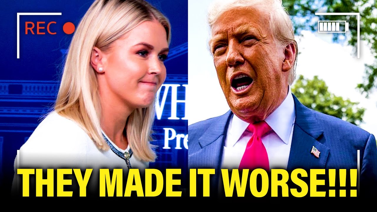 WH Holds DISASTER Press Brief as Trump DARK PAST Surfaces