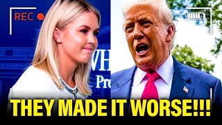 WH Holds DISASTER Press Brief as Trump DARK PAST Surfaces