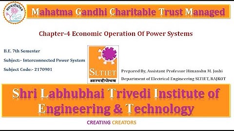 GTU Electrical Power System Video Lectures| Interconnected Power System Chapter 4 Lecture 5