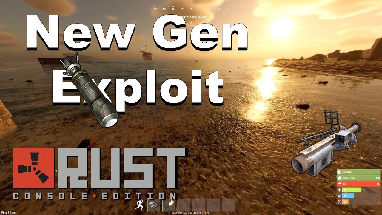 Rust Console New Gen - Exploit Ruined Early Access Wipe - YouTube