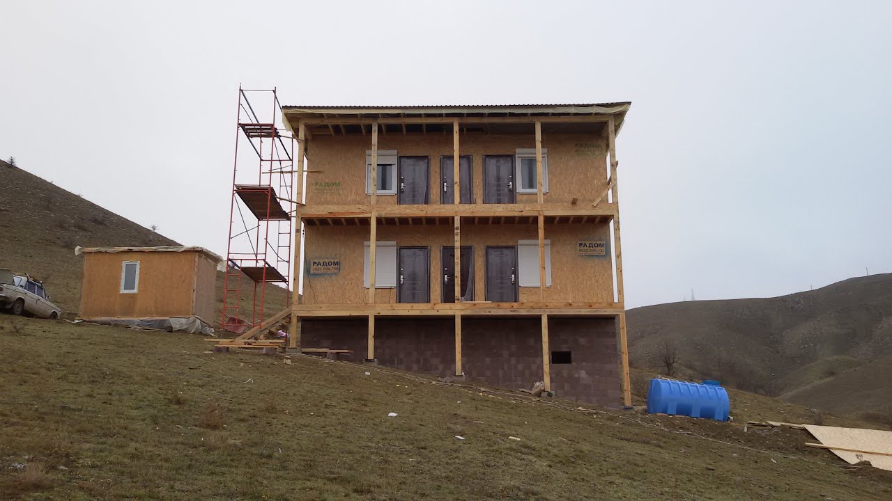 Заказать строительство сборный дом в Крымска