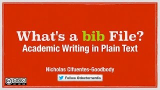 What's a bib file?