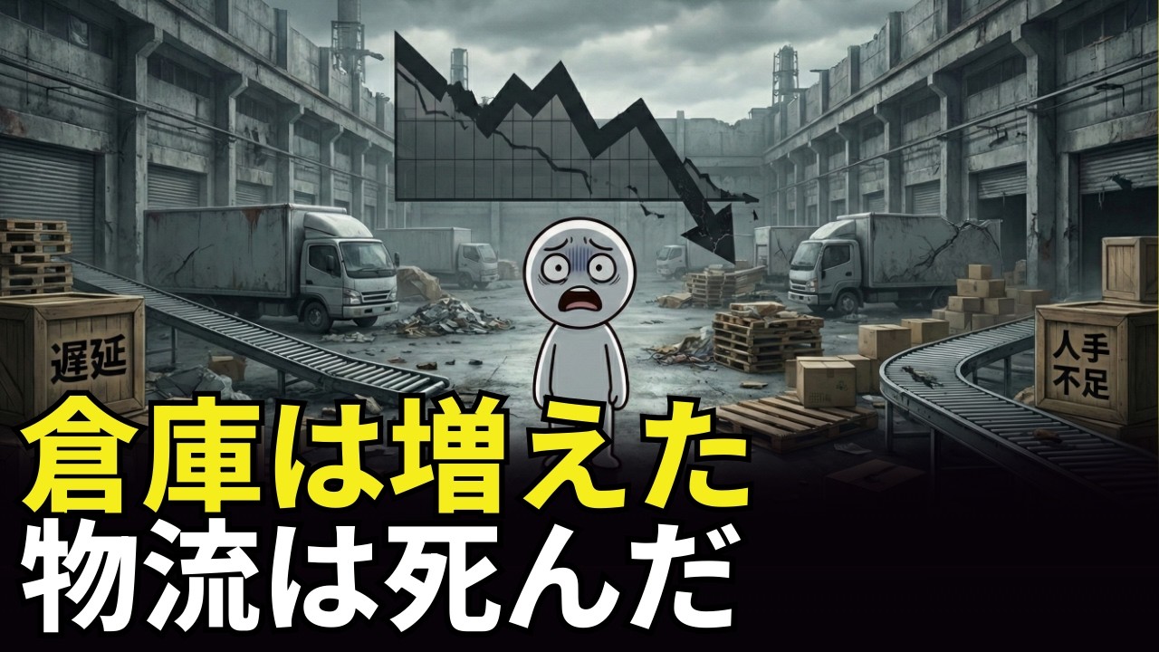 巨大倉庫バブルと物流危機：日本経済を蝕む「静かなる多臓器不全」のメカニズム | 経済の視点