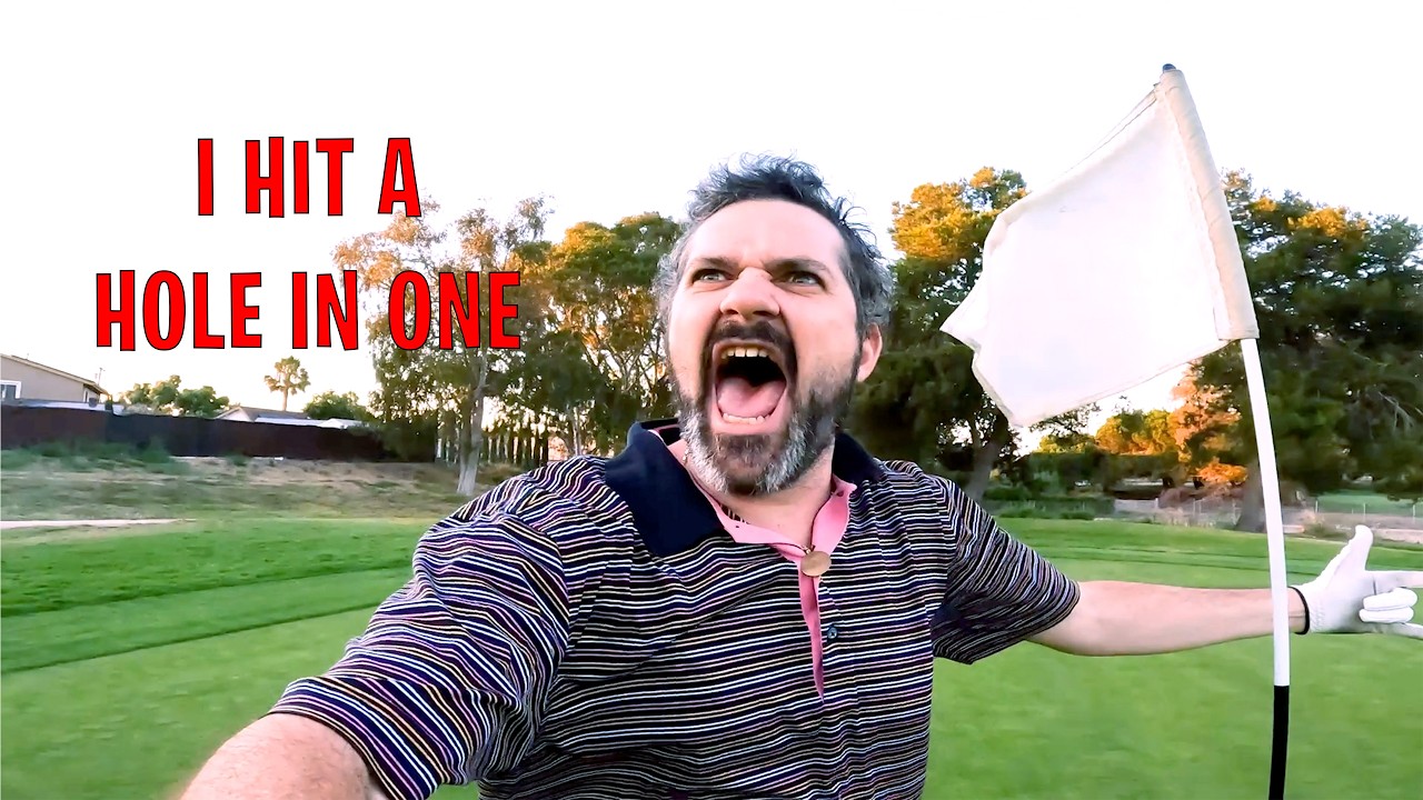 I HIT A HOLE IN ONE LIKE TIGER WOODS!! INSANE REACTION!