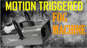 Motion Triggered Smoke Machine