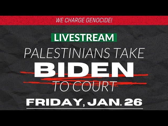 Palestine v. Biden Post-Hearing Press Conference (DCIP) class=