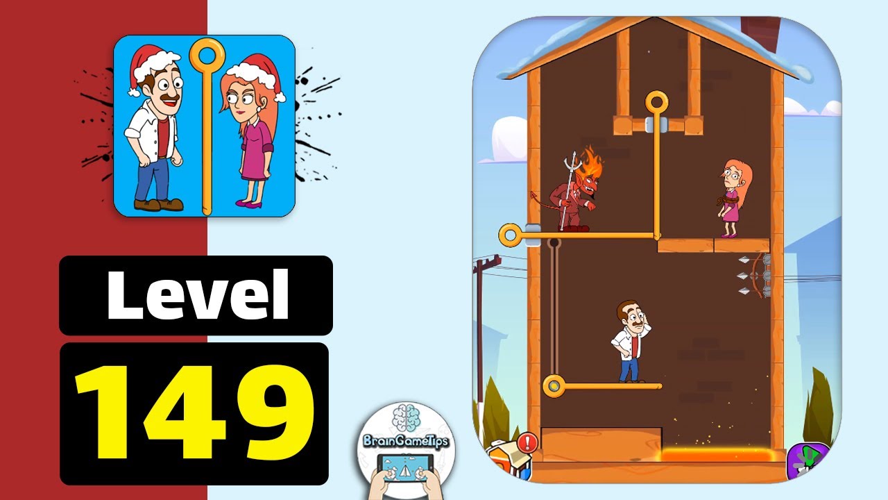 Home Pin: Pull The Pin Puzzle - Level 149 Walkthrough