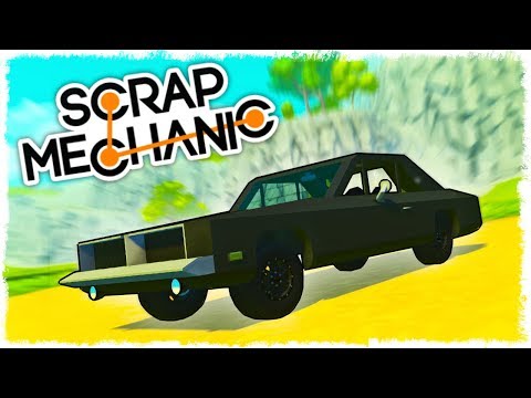 БИТВА: СТРОИМ МАШИНУ НА ПОРШНЯХ В SCRAP MECHANIC!!!