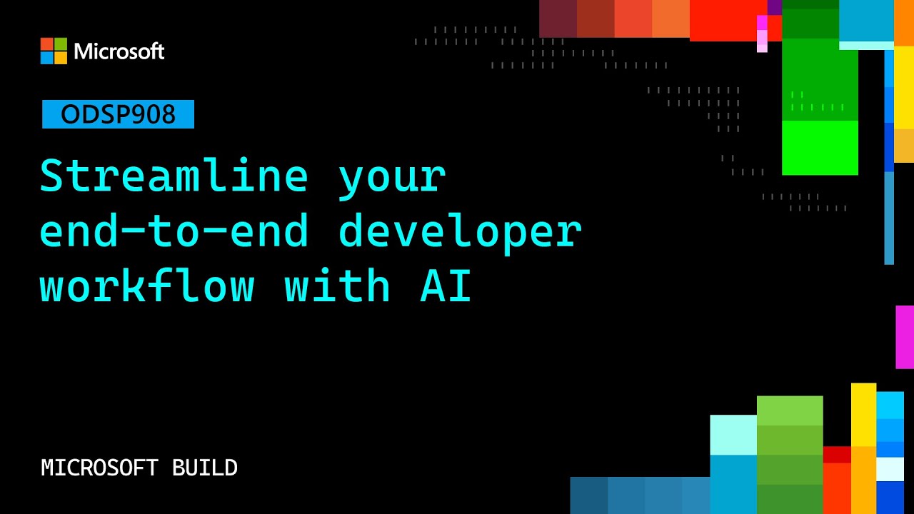 Streamline your end-to-end developer workflow with AI | ODSP908