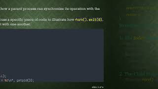 Understanding fork(), exit(0), and wait(NULL) in C Programming