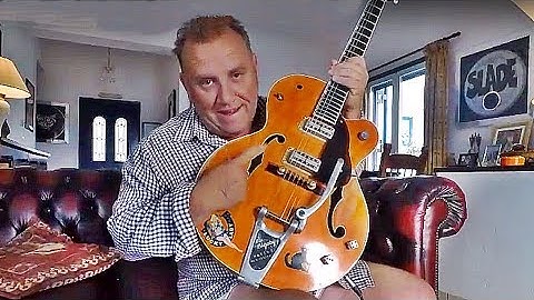 Gretsch Brian Setzer Tribute guitar SSC6120 - Thru Fender Super Champ X2 - It