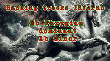 Neoclassical Metal backing track - Pegasus - Eb Phrygian dominant and Ab minor - 120bpm