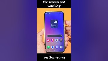 How to fix samsung screen not responding to touch #samsung #screen