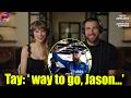 Travis Kelce &amp; Taylor Swift CELEBRATE Jason's at Talladega &amp; Top Greatest Living US Songwriters List