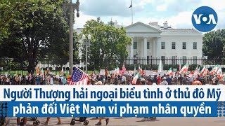 Người Thượng hải ngoại biểu tình ở thủ đô Mỹ phản đối Việt Nam vi phạm nhân quyền | VOA Tiếng Việt