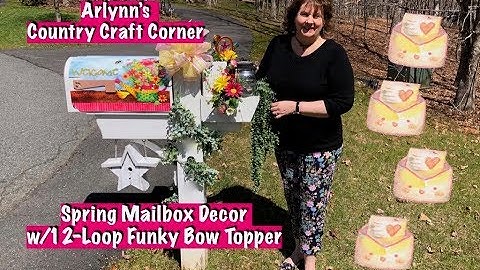 🌸Spring Mailbox Decor🌸