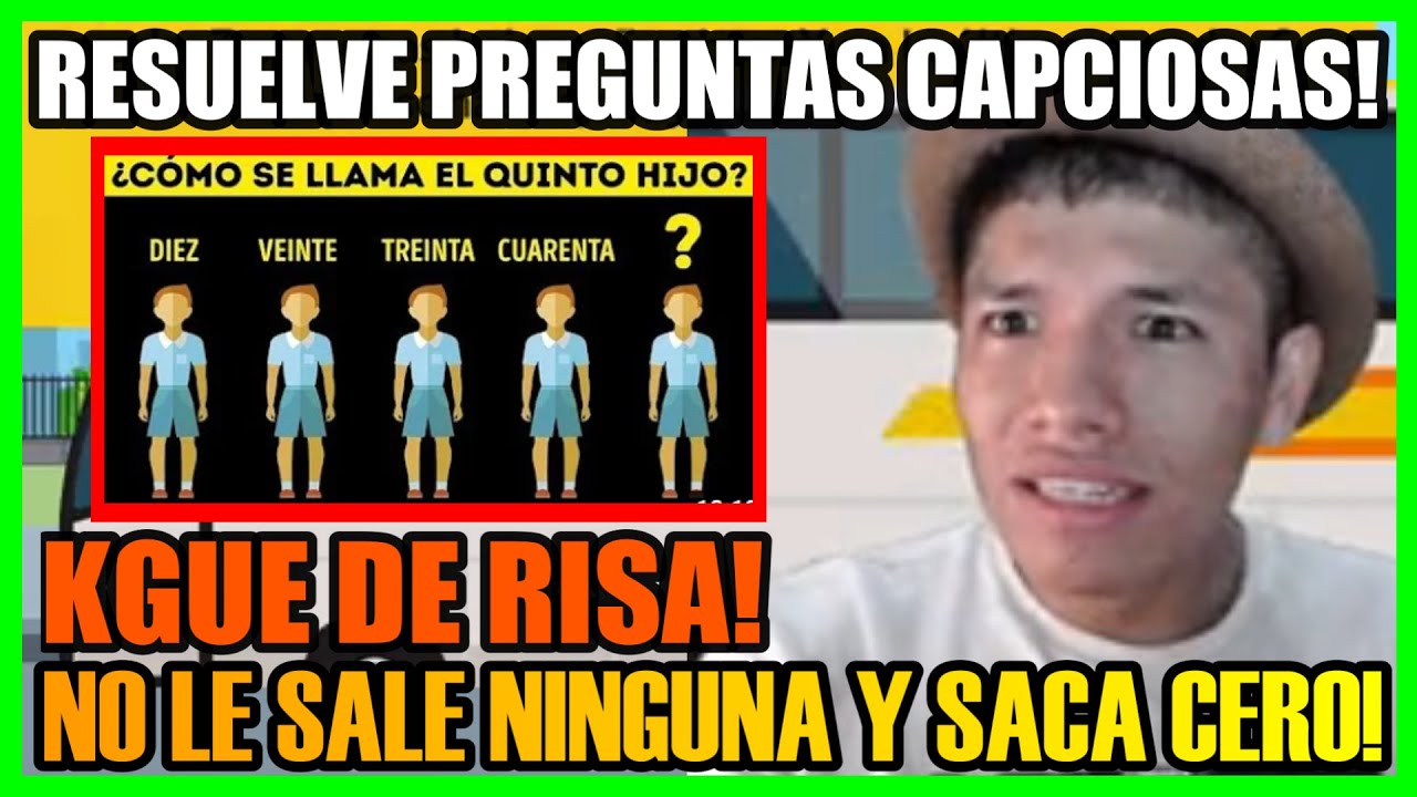 BUTI RESUELVE PREGUNTAS CAPCIOSAS Y SACA CERO🤣KGUE DE RISA!🤣
