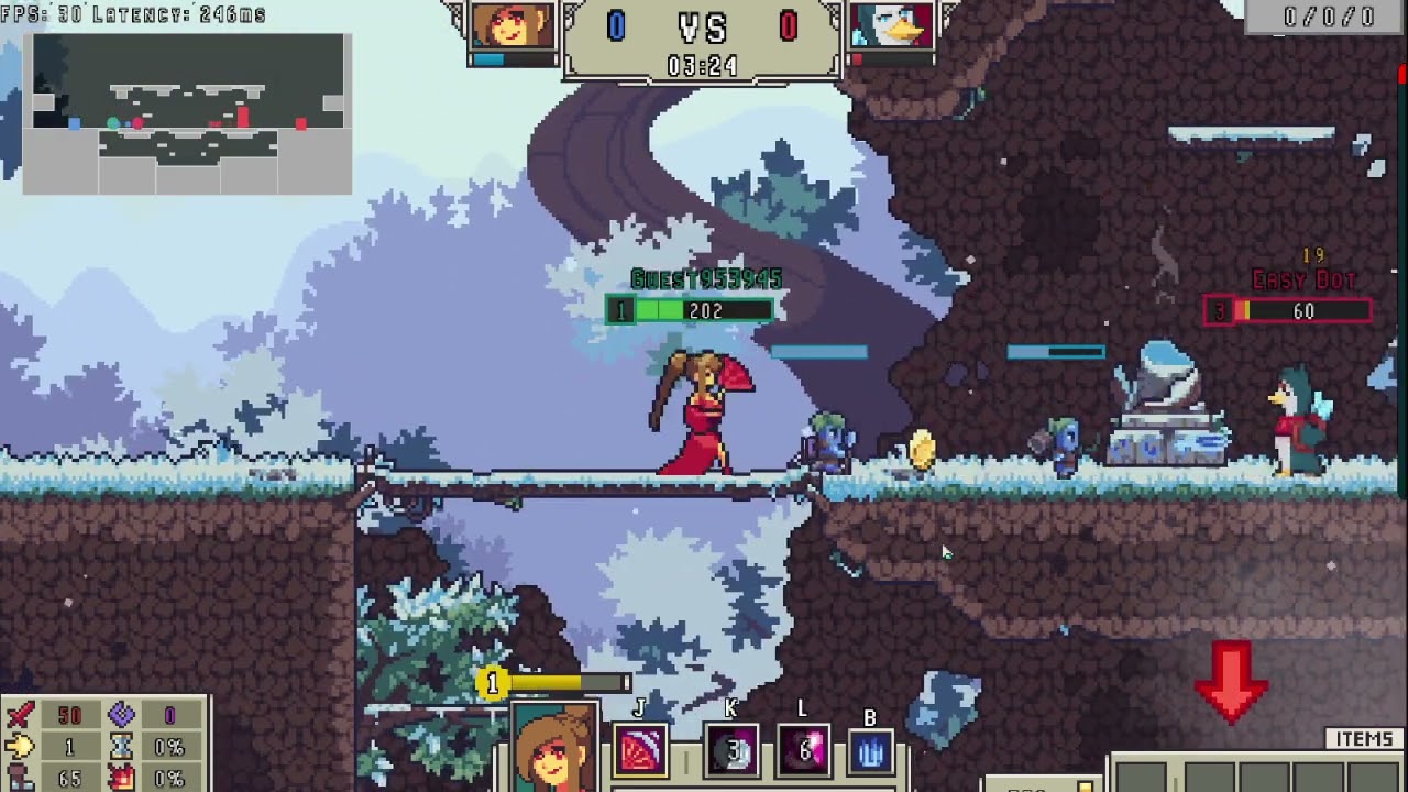 Kingdom of Pixels, a 2d MOBA