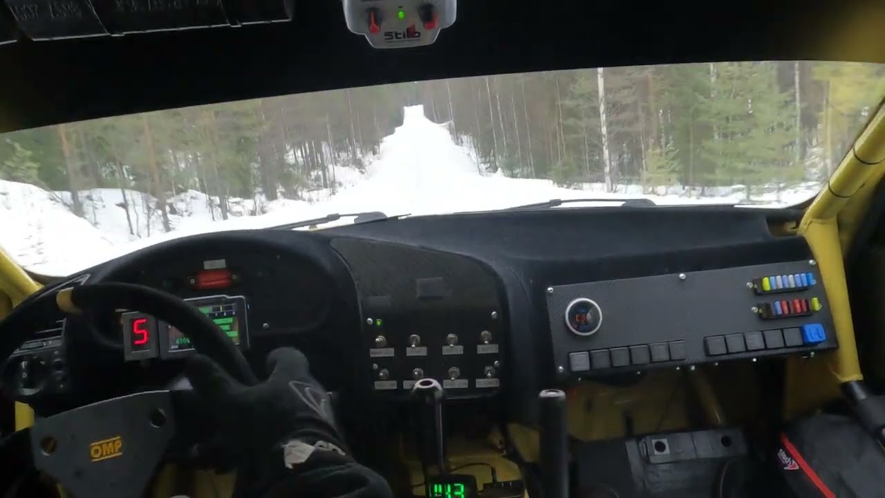 Kuhmo Ralli EK2 2025.Juuso Berg/ Aki Paasorantala. BMW M3