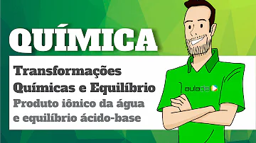 O que você entende sobre equilibrio iónico e produto iônico da água?