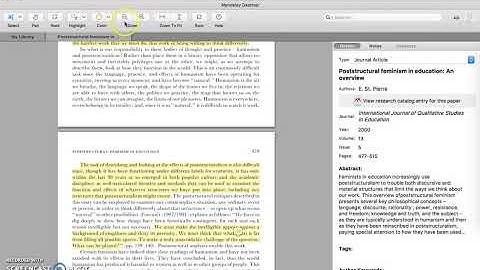 2  Annotating and exporting files from Mendeley