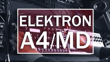Elektron Analog Four + Elektron Machinedrum UW test
