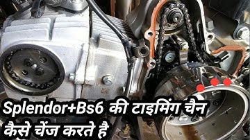 Hero splendor plus bs6 timing chain fitting