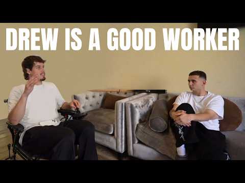 Lacy & Muj Talk About Drew's Job..