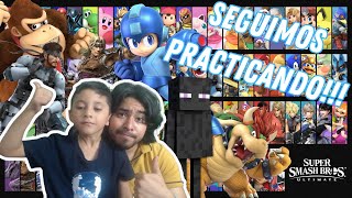 ? ¡Snake y Enderman son dificiles en Super SMash Bros Ultimate con Leoncin Juega ?