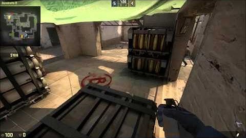 CS GO | Crazy Ninja Defuse on Mirage!