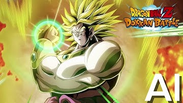 LR INT Broly Intro but the OST is extended by AI - Dokkan Battle