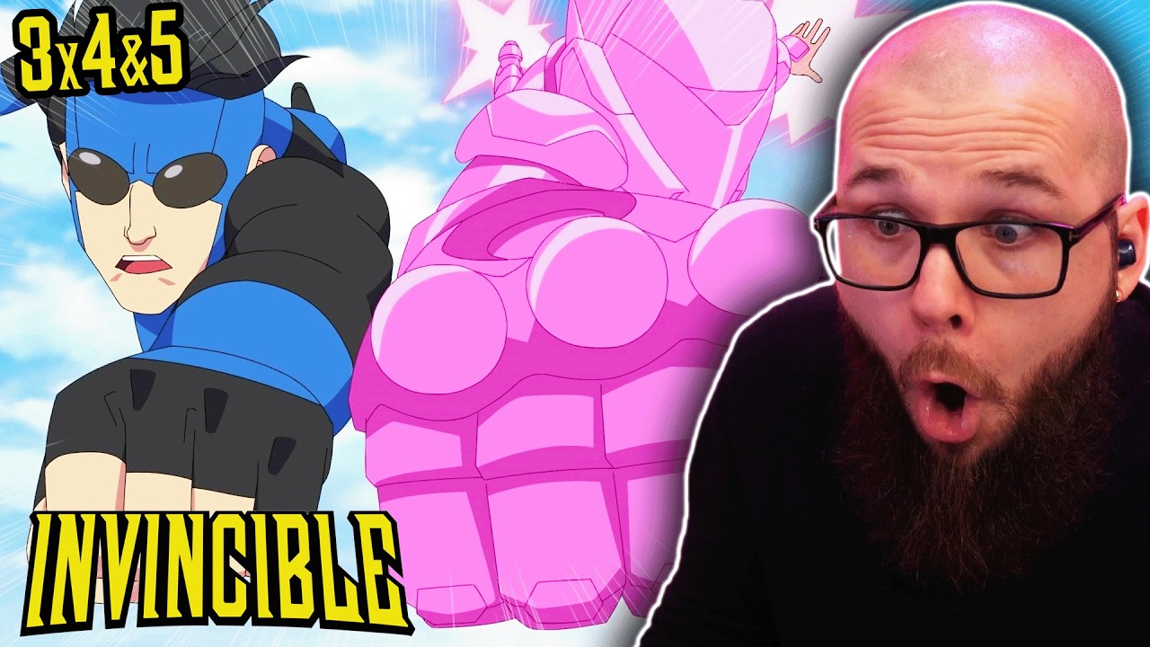 INVINCIBLE S3 Episodes 4 & 5 REACTION | "You Were My Hero" & "This Was Supposed to Be Easy"