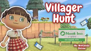 Hunting for the Perfect Fall Cutie 🍂 | ACNH Villager Hunt | Day 8