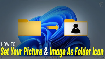 Set Your Photo Or Image As Folder Icon in Windows 11 | How To Change folder icon Picture 📁🖼️