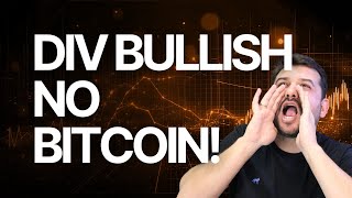 DIVERGÊNCIA BULLISH NO BITCOIN! BTC ENCONTROU O FUNDO?
