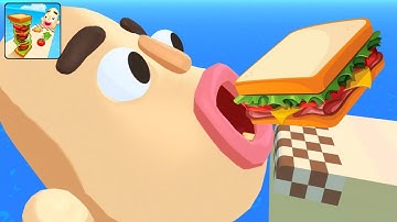Sandwich Runner - Gameplay Walkthrough #02 (IOS, Android)