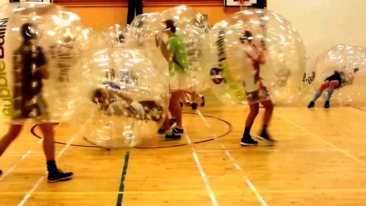 Hilarious Funny Bubble Football hits YouTube