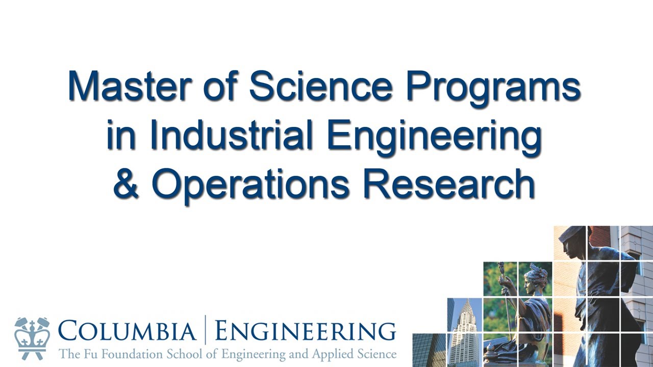 industrial engineering masters