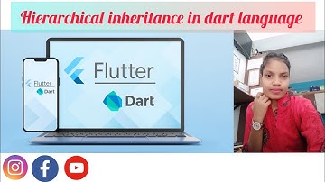 Hierarchical inheritance in dart language || #youtube #viral #10k #hierarchical  #darts