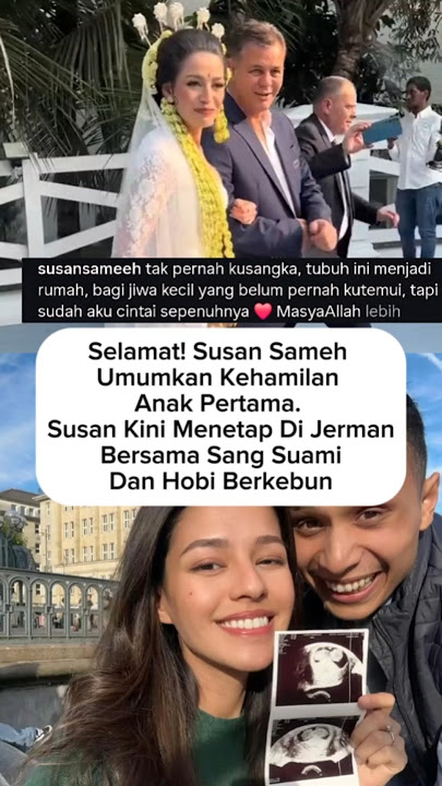 Susan Sameh is pregnant with her first child #susansameh #shortvideo