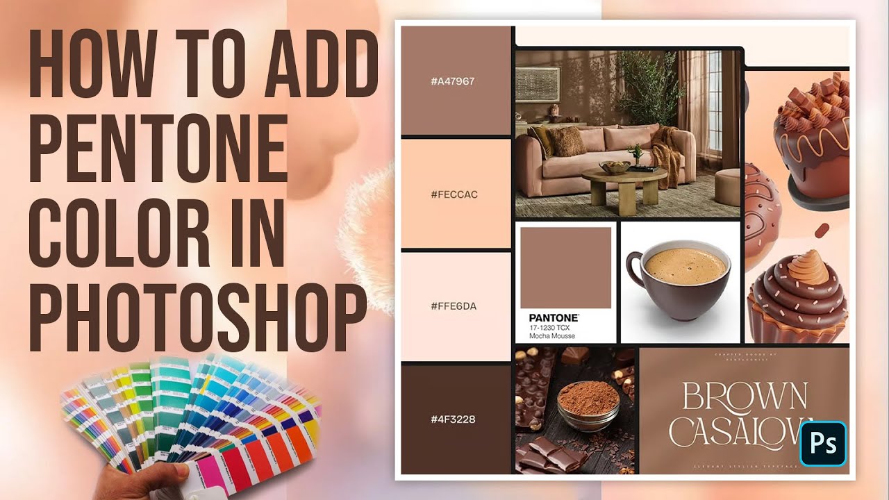 How to add PANTONE COLORS in Photoshop