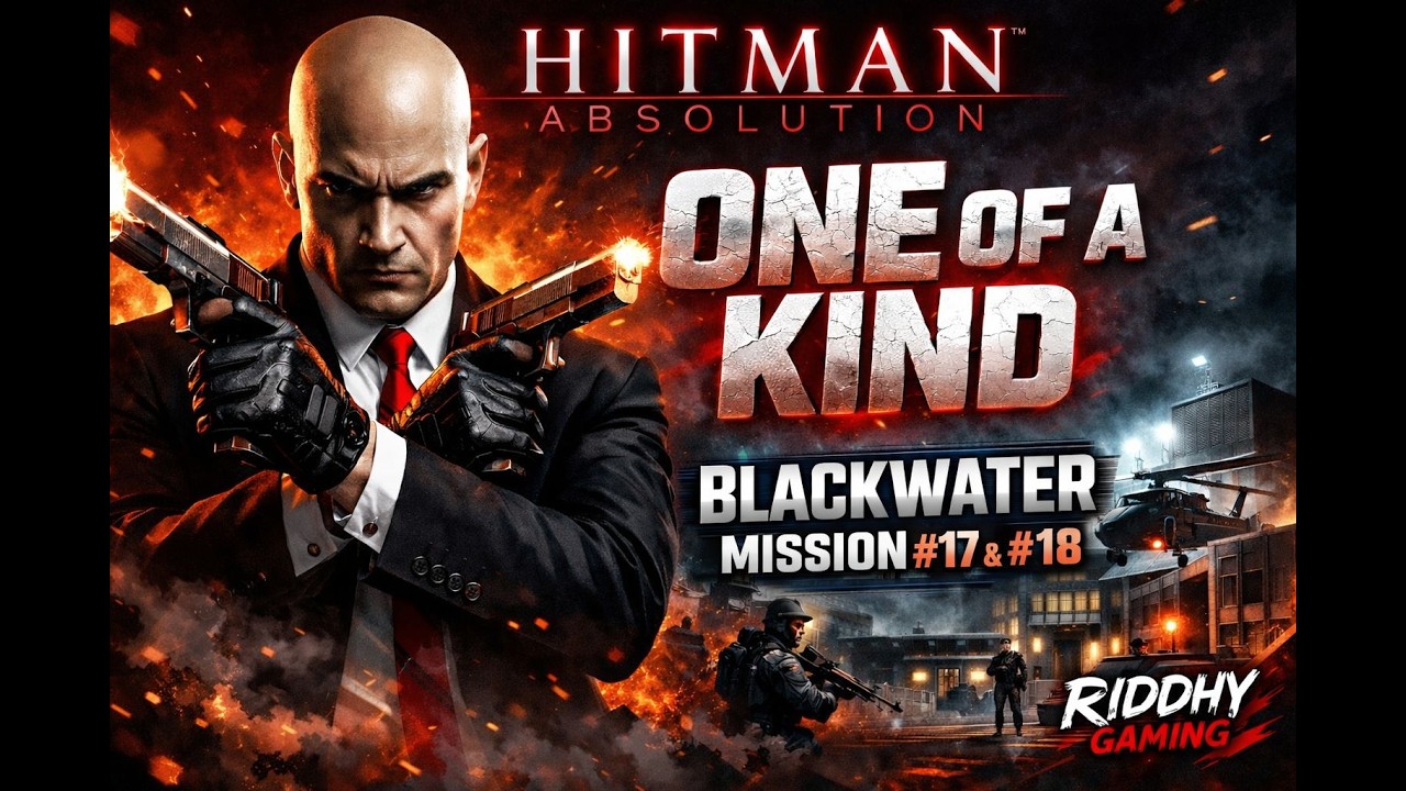 Hitma Absolution Mission #17 & #18 'One of a End' & 'Blackwater Park' Gameplay Walkthrough