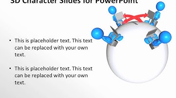 CrystalGraphics 3D Character Slides for PowerPoint - Networking