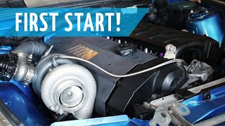 Turbo S52 BMW E30 LTO Build | Part 25: FIRST START