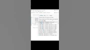 Add and Remove Items from a Python List in Seconds | Python List Methods Explained | Shorts