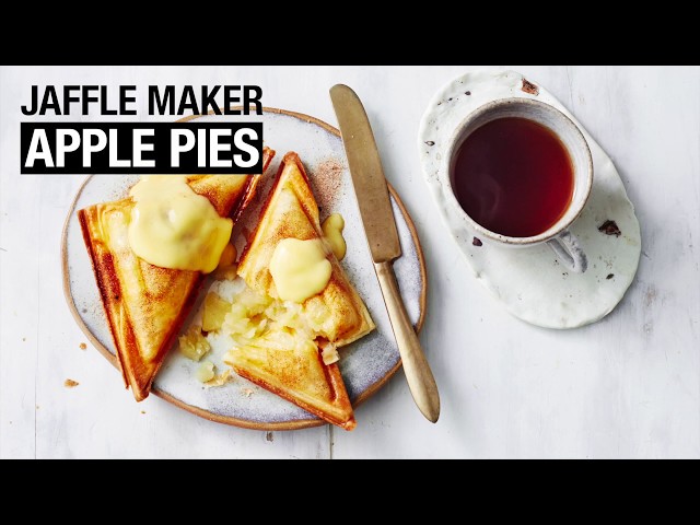 Jaffle maker apple pies recipe