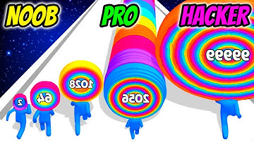 NOOB vs PRO vs HACKER - Layer Man 3D