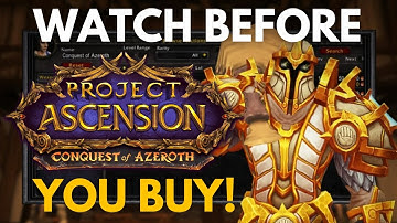 Should You Buy Conquest of Azeroth Test Realm Access? Project Ascension WoW Server 21 New Classes