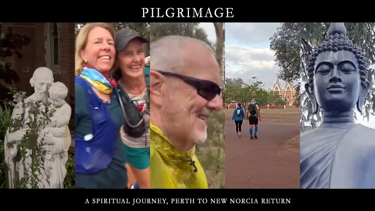 Pilgrimage, a spiritual journey, Perth to New Norcia return