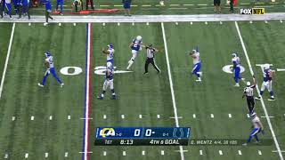 Leonard Floyd comes in hot and shuts down the LA Rams's 4th goal